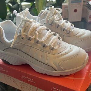 Easy Spirit Romy White Comfort Sneakers